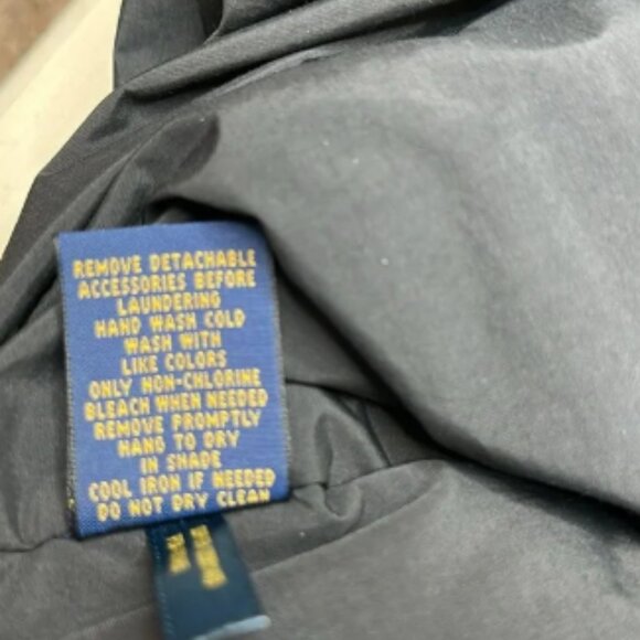 Polo Ralph Lauren Men's Black Duck Down and Feather Filled Puffer Coat Size M - Picture 8 of 8